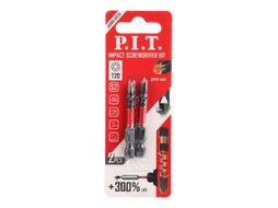 Бита T20x50мм 2шт P.I.T. IMPACT torsion магнитная ASDR01-50T20