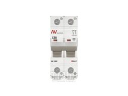 Выключатель автоматический AV-10 DC 2P 50A (C) 10kA EKF AVERES mcb10-DC-2-50C-av