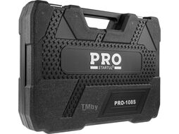 Набор головок и бит 108пр. 1/4",1/2" PRO STARTUL STUTTGART (PRO-108S) (6 граней)