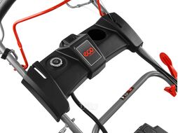 Газонокосилка бензиновая LG-645 E самоходная (4 л.с., шир. 46 см, самоходная, электростарт, мульчир., стальн. корпус, травосборник 60 л) ECO EC2014-6