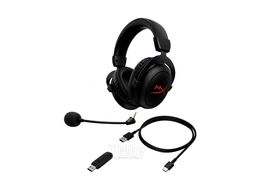 Беспроводные наушники с микрофоном HyperX Cloud Core Wireless (4P5D5AA) Black