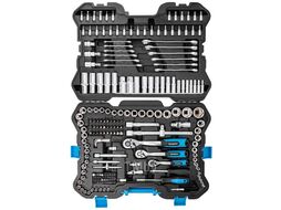 Набор инструментов 216пр. 1/4", 3/8", 1/2" (6гр.) KINGTUL KT-38841 EURO