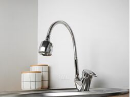 Смеситель для кухни D40-A, серия 370 (Гибкий двухрежимный излив) ECONOCE EC0370