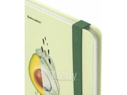 Блокнот с резинкой в клетку 96л, А5 145х203 BRAUBERG 113733