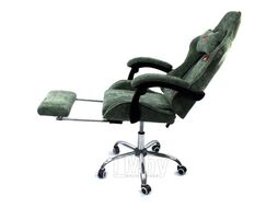 Вибромассажное кресло Calviano AVANTI ULTIMATO green fabric