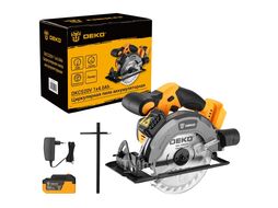 Циркулярная пила аккумуляторная DKCS20V, 20В, 165мм, 1x4.0Ач Deko 084-1039