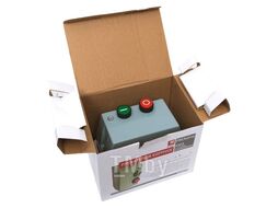 Пускатель в корпусе КМЭ 9А 230В с РТЭ Ir-4-6А и индик. IP65 EKF ctrp-r-9-230v-6A-led