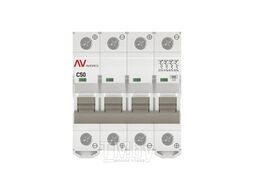 Выключатель автоматический AV-10 DC 4P 50A (C) 10kA EKF AVERES mcb10-DC-4-50C-av