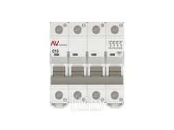 Выключатель автоматический AV-10 DC 4P 13A (C) 10kA EKF AVERES mcb10-DC-4-13C-av
