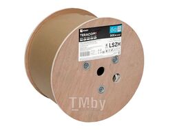 Витая пара TERACOM CS Cat.6A S/FTP 4 п. solid 0,57мм LSZH нг(А)-HF сер. EKF TRCS-6ASFP-04LSH-GY-IN3