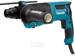 Перфоратор MAKITA HR 2630 в чем. (800 Вт, 2.4 Дж, 3 реж., патрон SDS-plus, вес 2.8 кг)