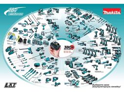 Технический фен Makita DHG181RT1J