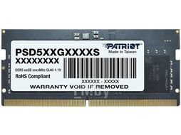 Оперативная память Patriot Signature Line 8GB DDR5 (PSD58G560041S)
