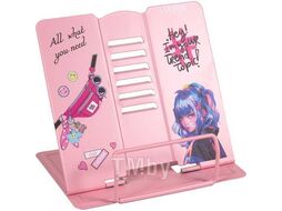 Подставка для книг металлическая 200х190 мм "Hey Girl" deVente 8063507