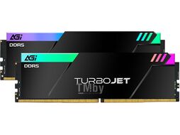 Оперативная память AGI Turbojet RGB 2х16GB DDR5 DIMM PC5-51200 (AGI6IPC16UD858)