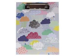 Планшет А5 "Funny Clouds" с верх.зажимом, картон Hatber Пп5л_075748