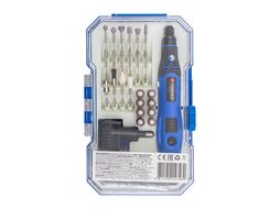 Шуруповерт аккумуляторный (3.6V, Li-ion 600Ah) в комплекте с аксессуарами, набор 26пр. Forsage F-IXO VI