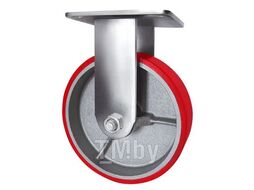 Неповоротная колесная опора б/г полиуретан (8) Longway FCP 63