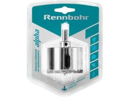 Коронка алмазная с центрирующим сверлом по керамограниту и керамике 115мм Rennbohr 676415