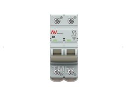 Выключатель автоматический AV-10 DC 2P 2A (C) 10kA EKF AVERES mcb10-DC-2-02C-av