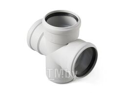 Крестовина одноплоскостная ПП внутр. канал. 110х110х110х87,5* Stilte Plus PRO AQUA STPL801187