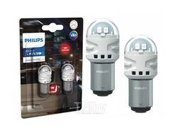 Комплект ламп светодиодных P21/5W Ultinon Pro3100 (red) Philips 11499RU31B2