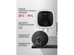 Водонагреватель накопит. Oasis 10 GM (1,5кВт, 10л, 8бар, эмаль, клапан, до 48ч, нижнее подключ.)