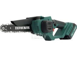 Цепная пила аккумуляторная 21В, 2Ач, ЗУ FAVOURITE OBS 21 TG8
