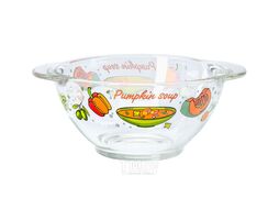 Набор бульонниц стеклянных "вкусный супчик" 4 шт. 560 мл Luminarc Q5158