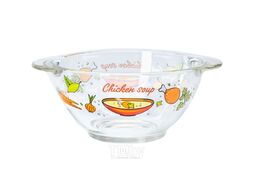 Набор бульонниц стеклянных "вкусный супчик" 4 шт. 560 мл Luminarc Q5158