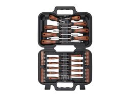 Отвертки в комплекте с битами, набор 58пр. FORSTIME FT-7058C