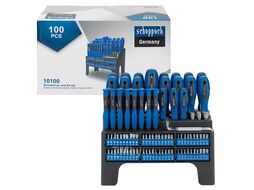 Набор отверток и бит 100пр. 1/4" Scheppach Sch-10100