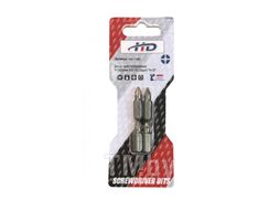 Биты крестообразные PZ1х25мм 1/4 S2 (4шт) H-D HD-77881