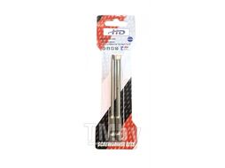 Биты шлицевые SL4+SL5х100мм 1/4 S2 (2шт) H-D HD-0484