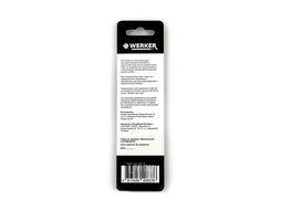 Сверло c 6гр.хв.1/4" по мет. 5,5мм (под шур-т) (HSS-TiN) WERKER