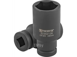 Головка торцевая ударная глубокая 1/2"DR, 28 мм Thorvik S23S2128