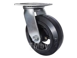 Поворотная колесная опора б/г черн. рез. (6) Longway SCD 80