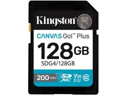 Карта памяти SDXC 128Gb SDG4/128GB Kingston Canvas Go! Plus (класс 10, UHS-I (класс U3))