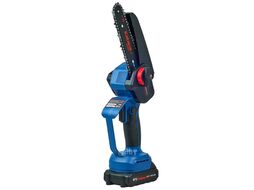 Пила цепная аккумуляторная KATANA AP3207-1 (21В, 1x2Ач, шина 15см, защ. кож., смазка цепи, бесключ., кейс)