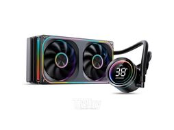 Жидкостное охлаждение Jonsbo TH-240 Black, 260W (LGA1700 Ready)
