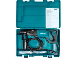 Перфоратор MAKITA HR 2641 в чем. (800 Вт, 2.4 Дж, 3 реж., патрон SDS-plus, вес 3.1 кг) (HR2641)
