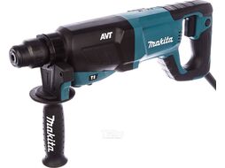Перфоратор MAKITA HR 2641 в чем. (800 Вт, 2.4 Дж, 3 реж., патрон SDS-plus, вес 3.1 кг) (HR2641)