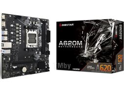 Материнская плата SocAM5 A620MS Biostar (2xDDR5, M.2, 6xUSB3, 6xUSB2, 1xPCIex16, 1xPCIex1, HDMI, DP, Glan)
