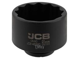 Головка ударная 3/4", 80мм (12гр.) JCB JCB-46880