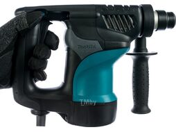 Перфоратор MAKITA HR 2810 в чем. (800 Вт, 2.8 Дж, 3 реж., патрон SDS-plus, вес 3.6 кг)