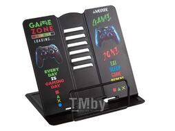 Подставка для книг металлическая 200х190 мм "Gamer" deVente 8063504