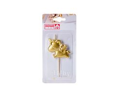 Свеча для торта "единорог" Home Line DY0812