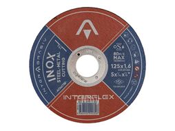 Отрезной круг AO46TBF INOX 125x1,6x22,23мм, Т41 Interflex 4079121610