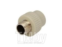 Муфта комб. шестигр. НР Дн 40х1 1/4 ПП (серый) Kalde 3223-nmo-401a06
