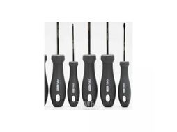 Набор отверток Deli HS EHT1006 6 шт, Soft Touch, черный